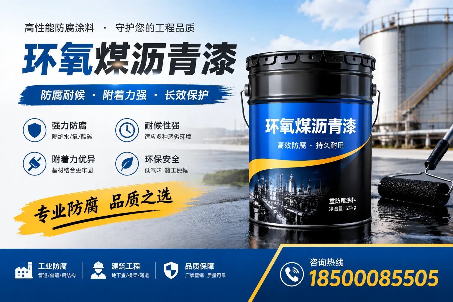 如何选择适合的环氧煤沥青漆?遵义市场选型指南